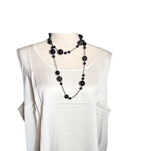 J. Crew cream blouse sleeveless Size 2X NWT